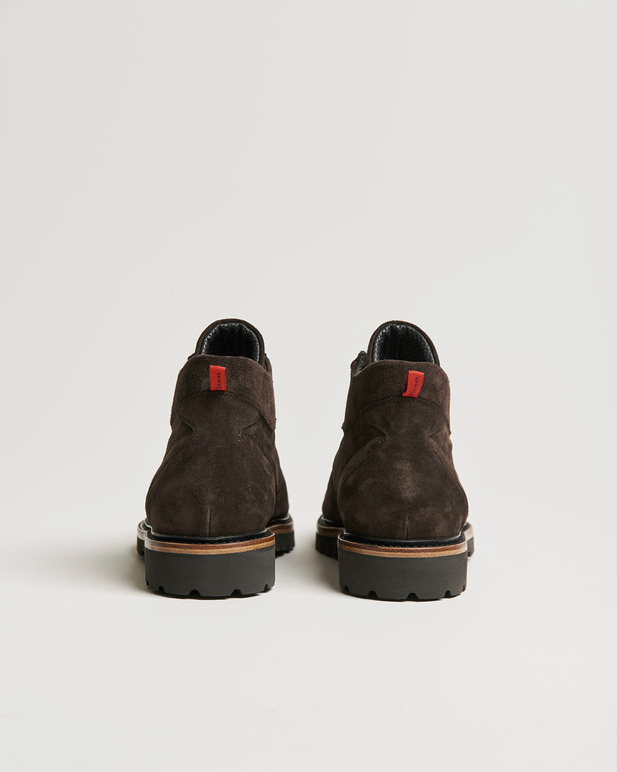 Mies | Kiton St Moritz Winter Boots Dark Brown Suede | Kiton | St Moritz Winter Boots Dark Brown Suede
