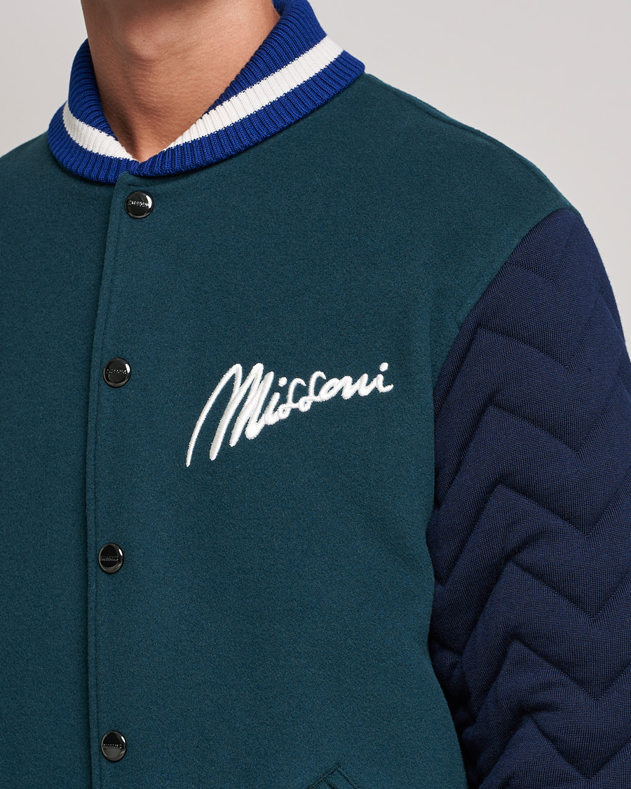 Mies | Takit | Missoni | Varsity Jacket Navy
