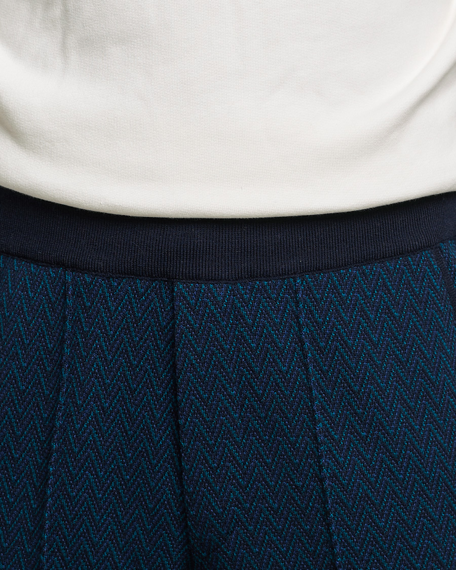 Mies | Housut | Missoni | Zig Zag Knitted Trousers Navy