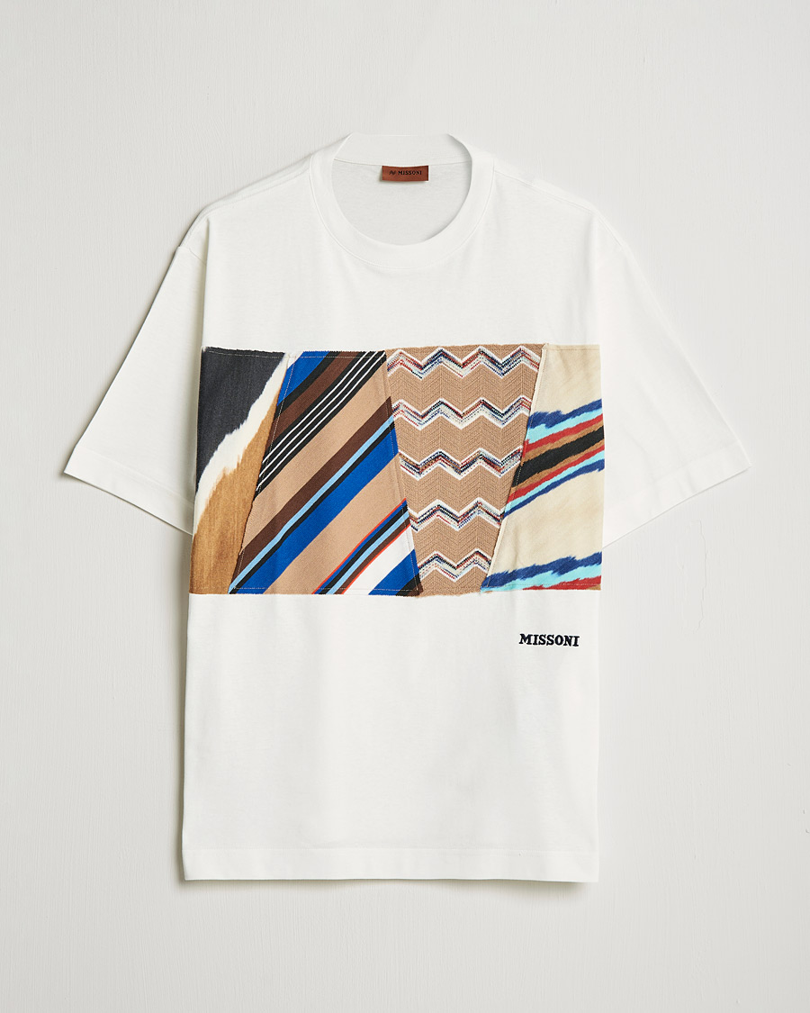 Mies | T-paidat | Missoni | Patchwork T-Shirt White