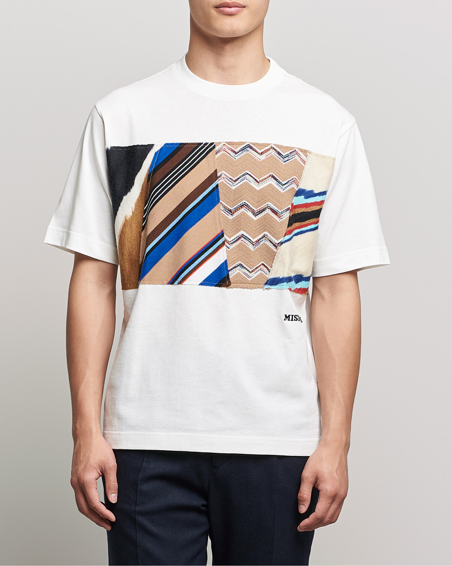 Mies | T-paidat | Missoni | Patchwork T-Shirt White