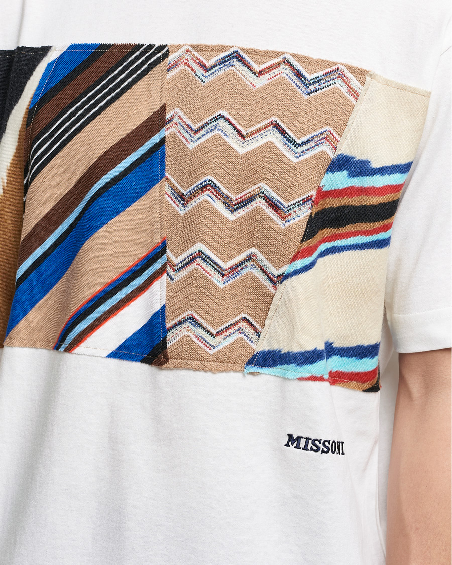 Mies | T-paidat | Missoni | Patchwork T-Shirt White