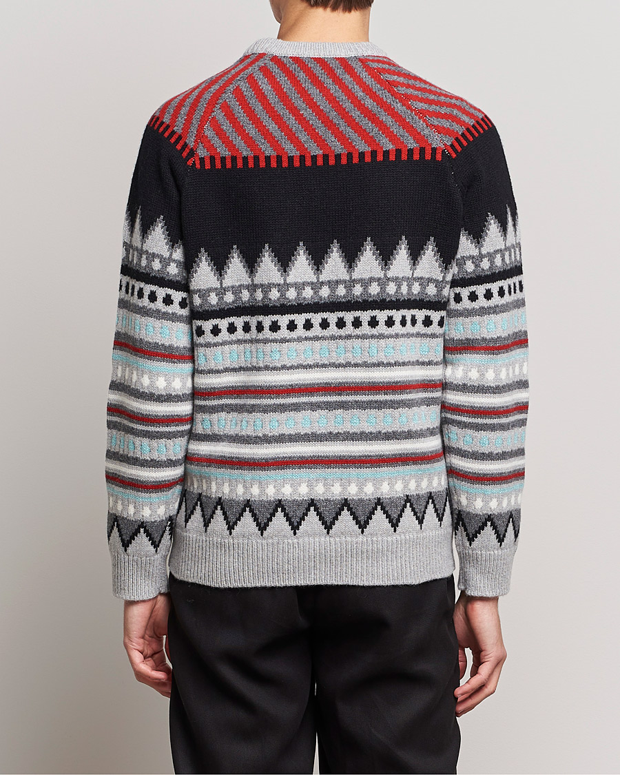 Mies | Puserot | Missoni | Mountain Calling Jacquard Sweater Grey/Red