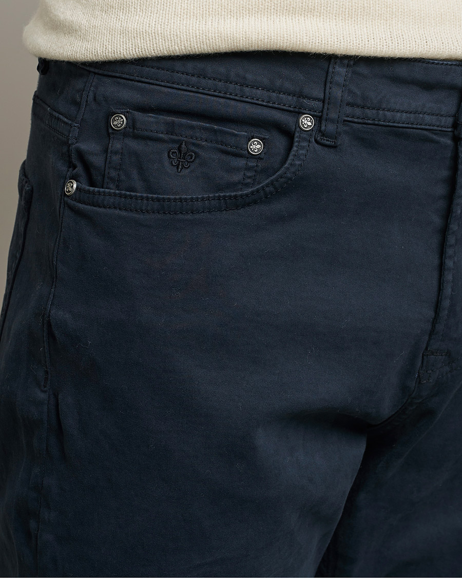 Mies | Housut | Morris | James Brushed Chinos Navy