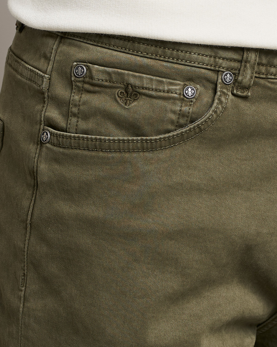 Mies | Housut | Morris | James Brushed Chinos Olive