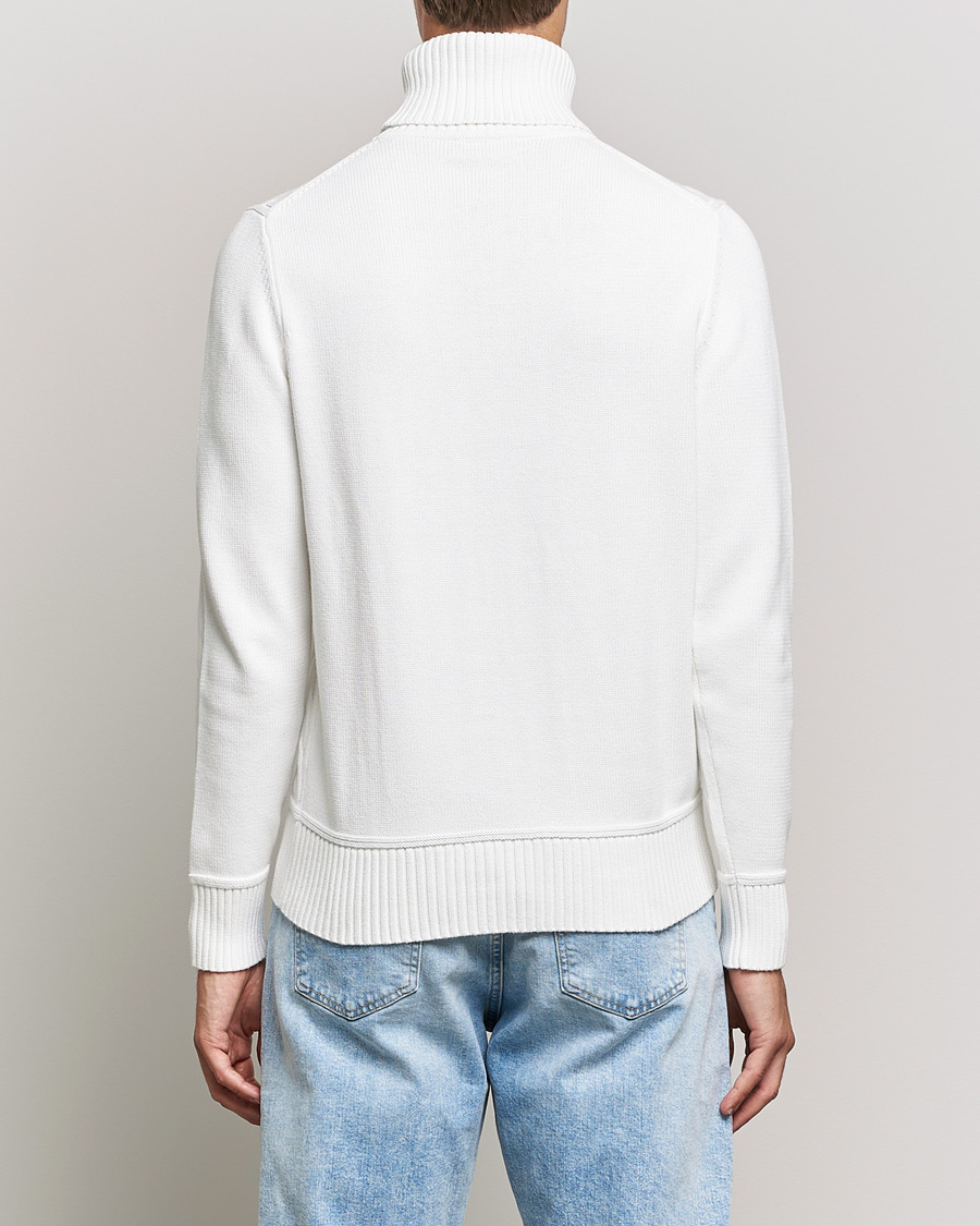 Mies | Puserot | Morris | Edmond Cable Rollneck Off White