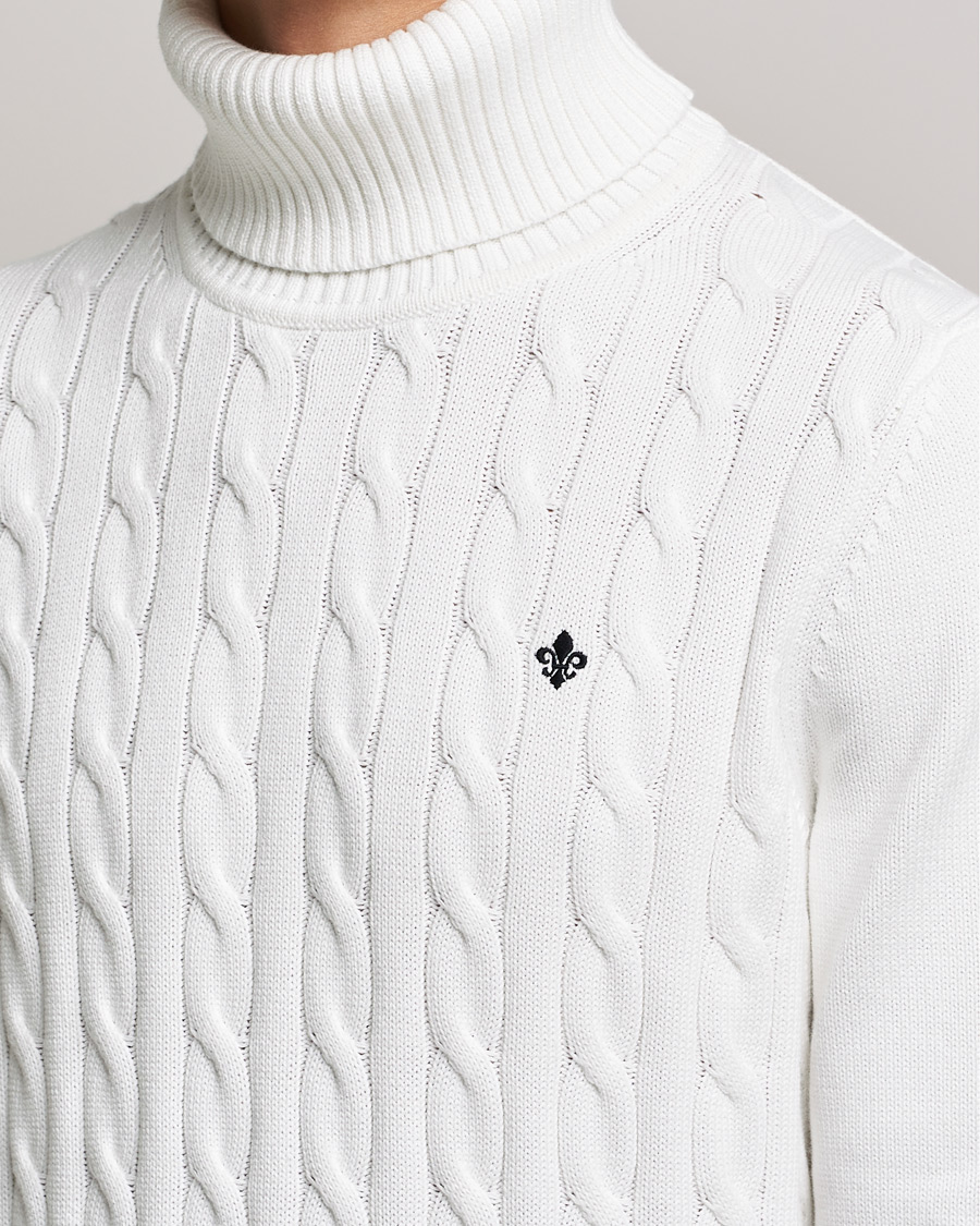Mies | Puserot | Morris | Edmond Cable Rollneck Off White