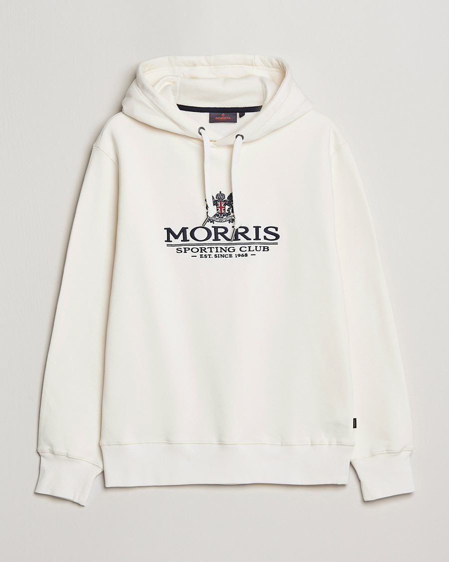 Mies | Puserot | Morris | Trevor Logo Hoodie Off White