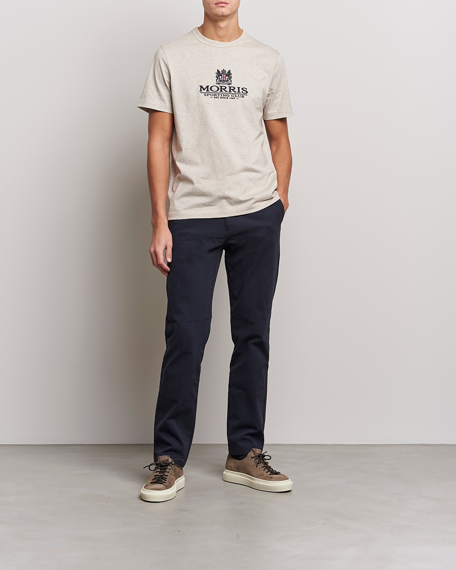 Mies |  | Morris | Trevor Logo T-shirt Khaki