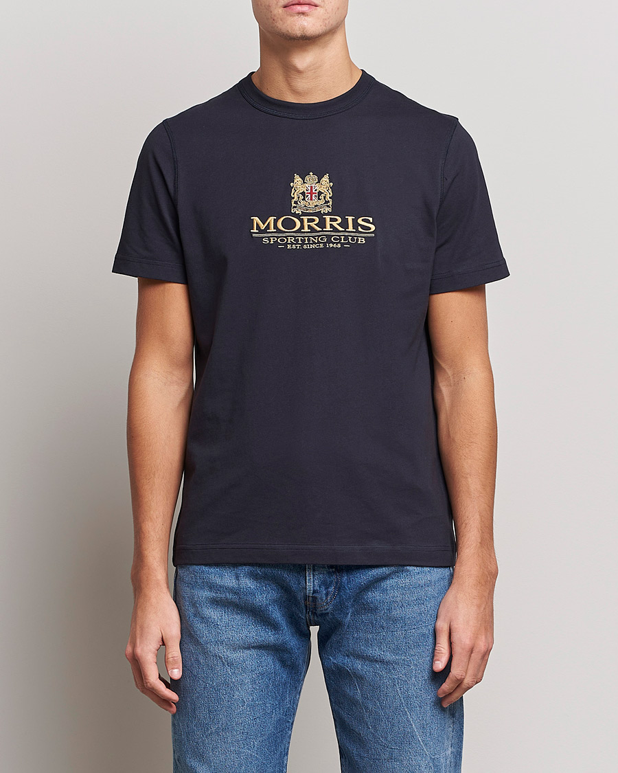 Mies |  | Morris | Trevor Logo T-shirt Navy