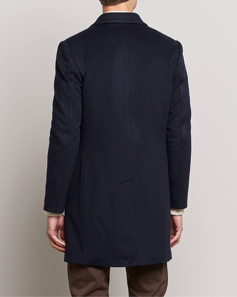 Mies | Takit | Morris | Wool/Cashmere Coat Navy