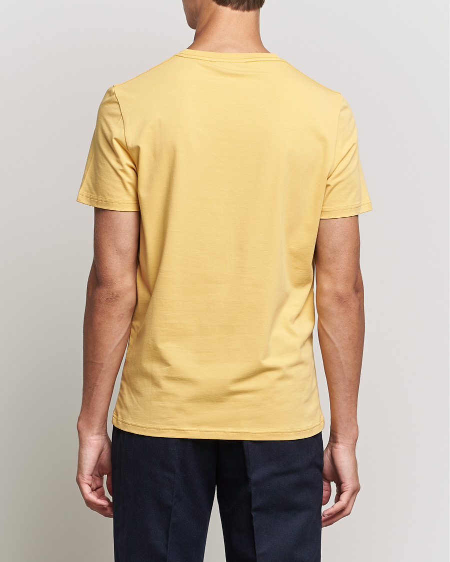 Mies | T-paidat | Morris | James Crew Neck T-shirt Yellow