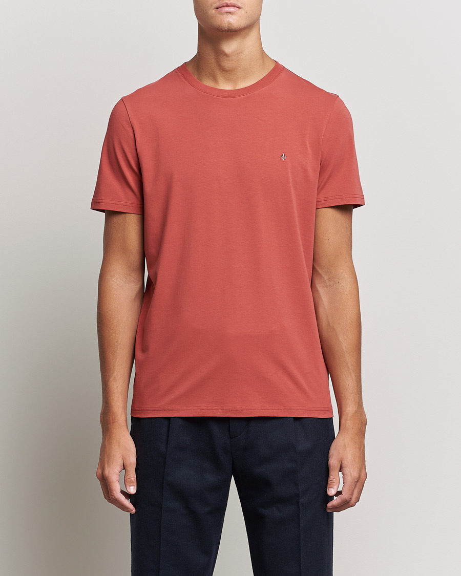 Mies | Alle 50 | Morris | James Crew Neck T-shirt Red