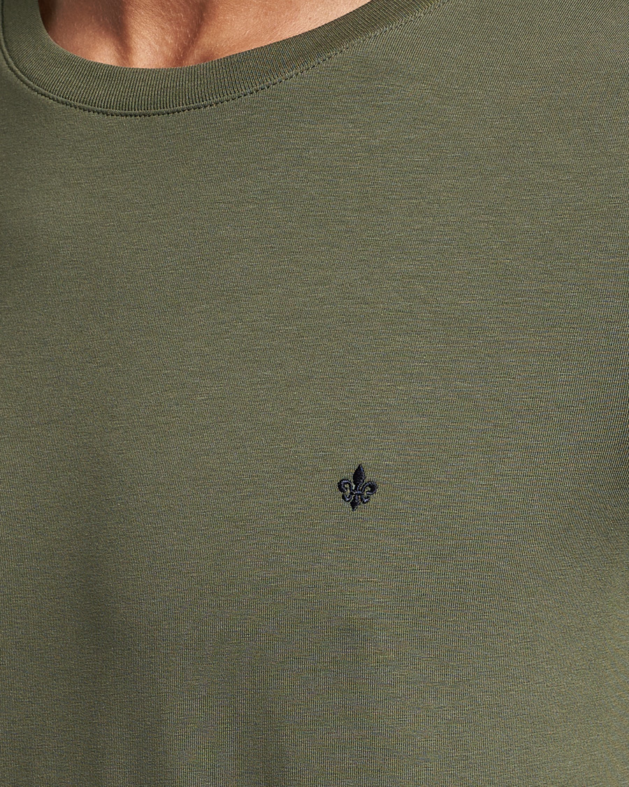 Mies | T-paidat | Morris | James Crew Neck T-shirt Olive