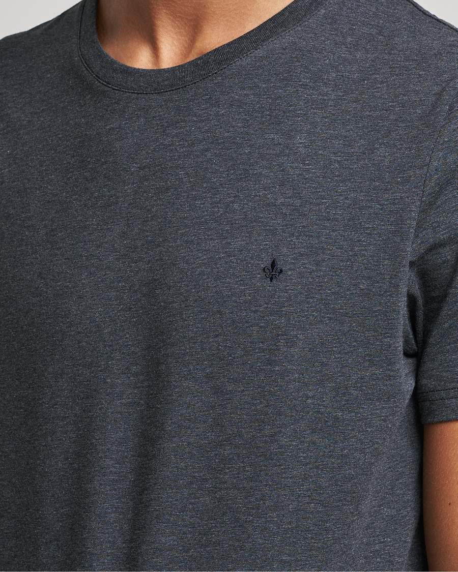 Mies | T-paidat | Morris | James Crew Neck T-shirt Dark Grey