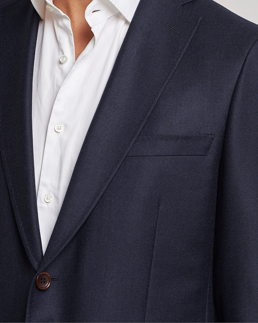 Mies | Pikkutakit | Morris | Archie Flannel Blazer Navy