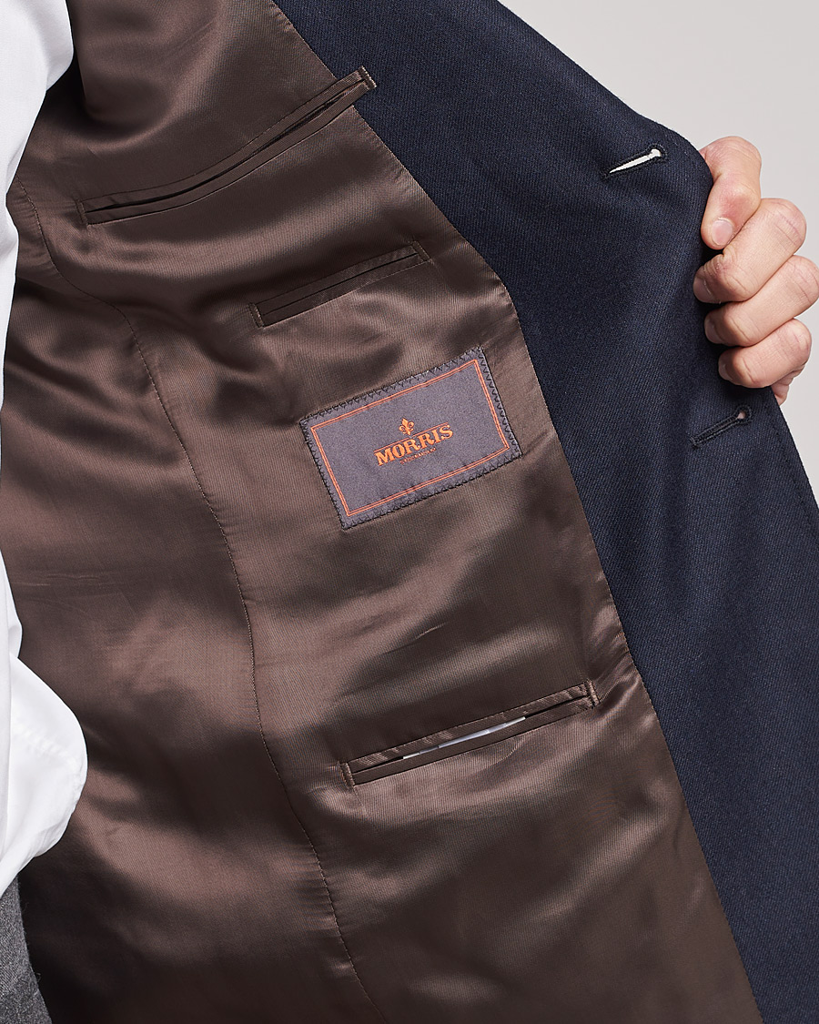 Mies | Pikkutakit | Morris | Archie Flannel Blazer Navy