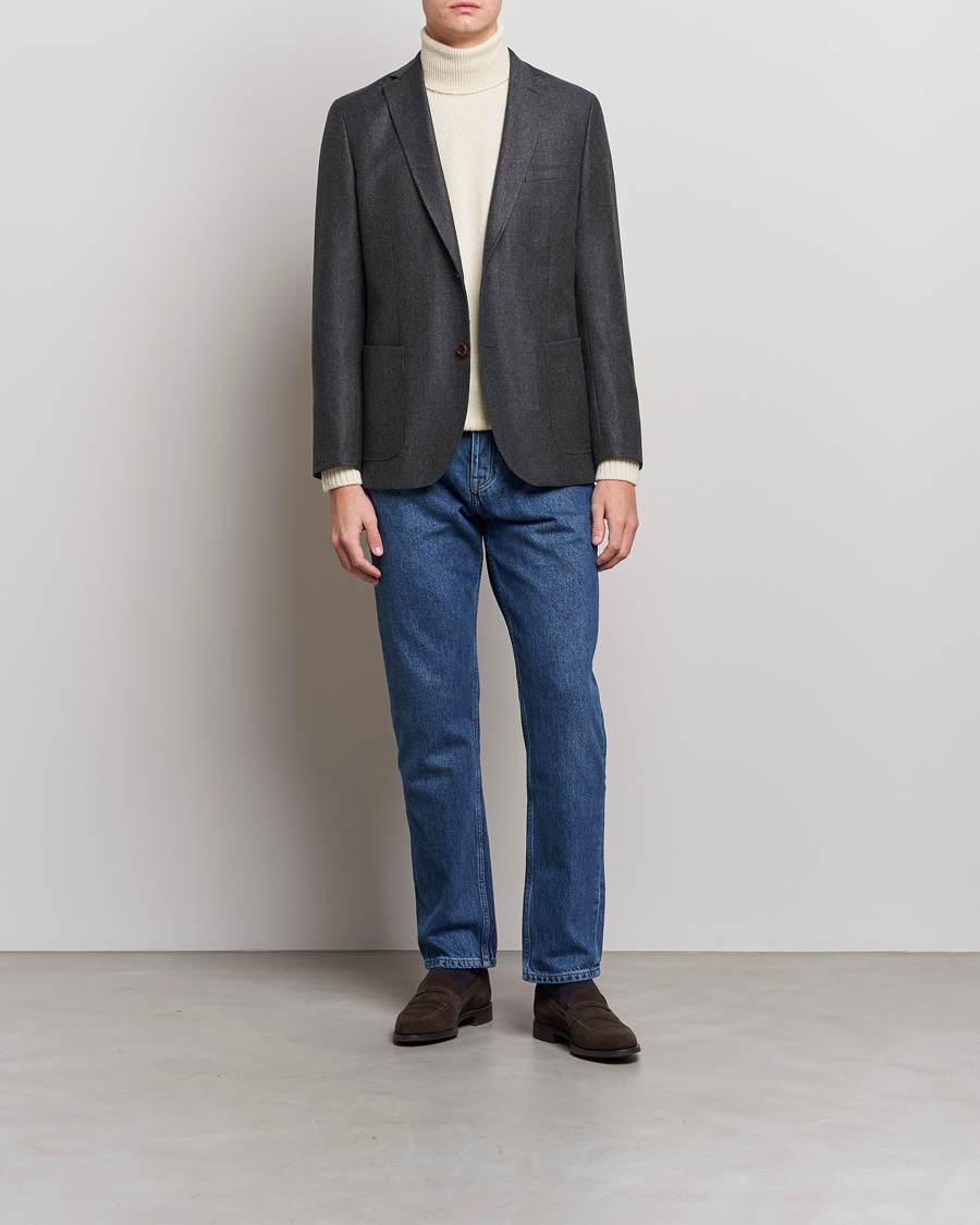 Mies | Pikkutakit | Morris | Archie Flannel Blazer Grey