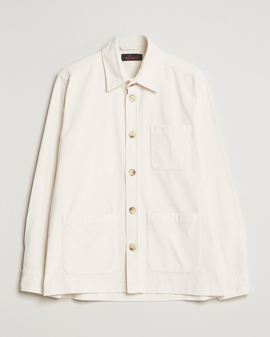 Mies | Kauluspaidat | Morris | Heaton Corduroy Shirt Jacket Off White