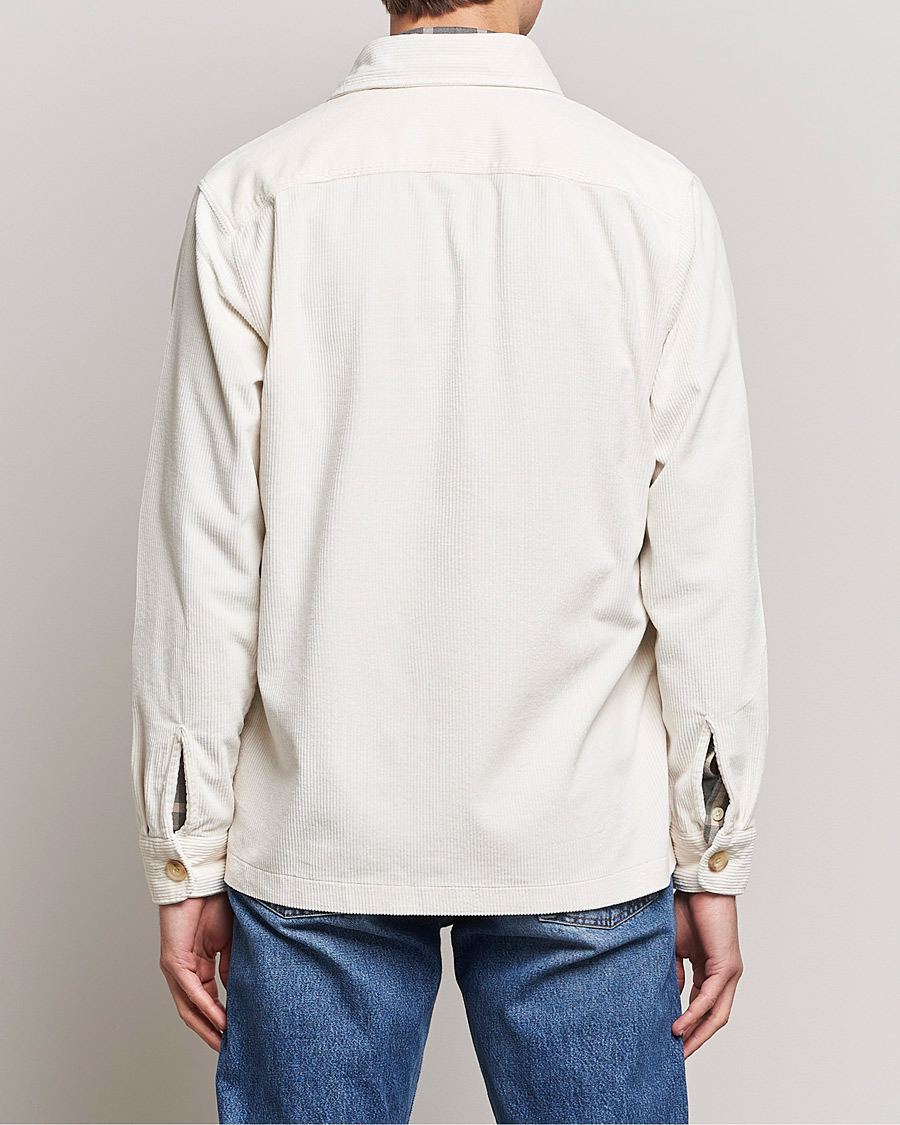 Mies | Kauluspaidat | Morris | Heaton Corduroy Shirt Jacket Off White