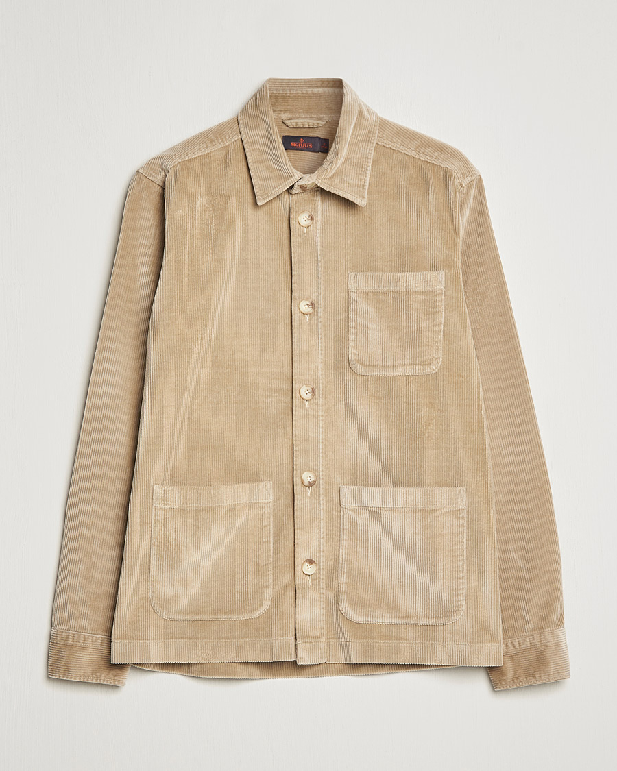 Mies | Kauluspaidat | Morris | Heaton Corduroy Shirt Jacket Khaki