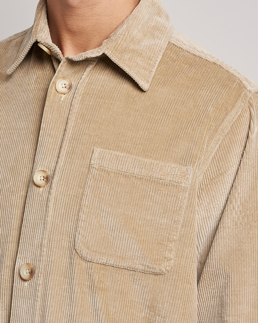 Mies | Kauluspaidat | Morris | Heaton Corduroy Shirt Jacket Khaki