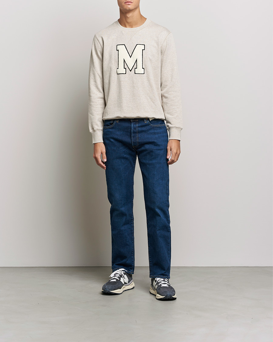 Mies | Puserot | Morris | Leoni Logo Sweatshirt Khaki