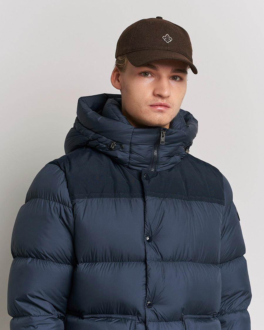 Mies | Morris Archie Flannel Felt Cap Brown | Morris | Archie Flannel Felt Cap Brown