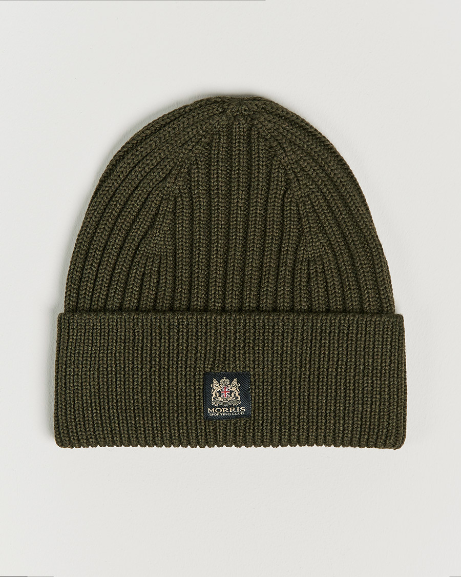 Mies | Morris Travor Merino Beanie Olive | Morris | Travor Merino Beanie Olive