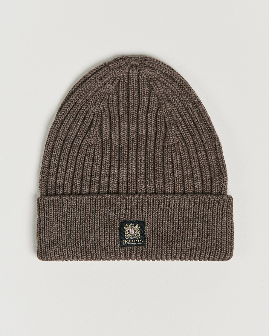 Mies | Morris Travor Merino Beanie Brown | Morris | Travor Merino Beanie Brown