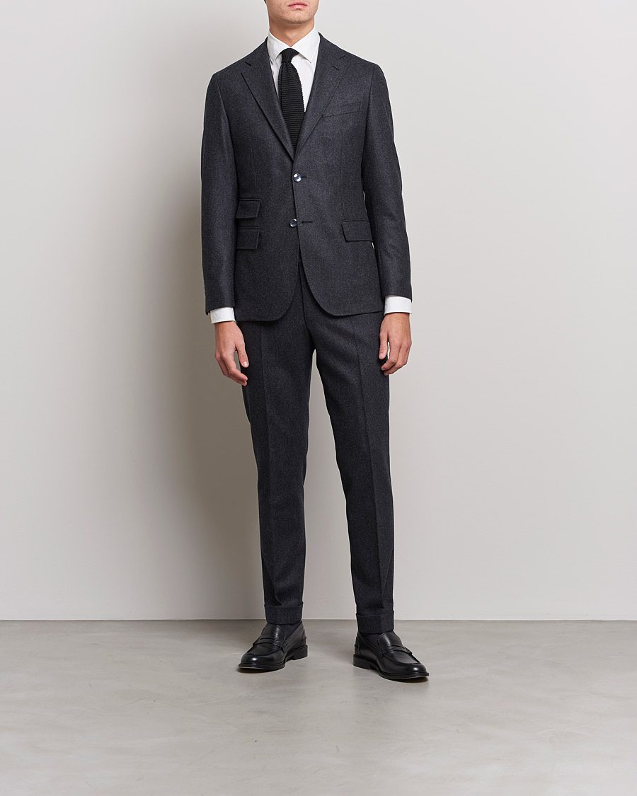 Mies | Morris Heritage | Morris Heritage | Jack Flannel Suit Trousers Grey