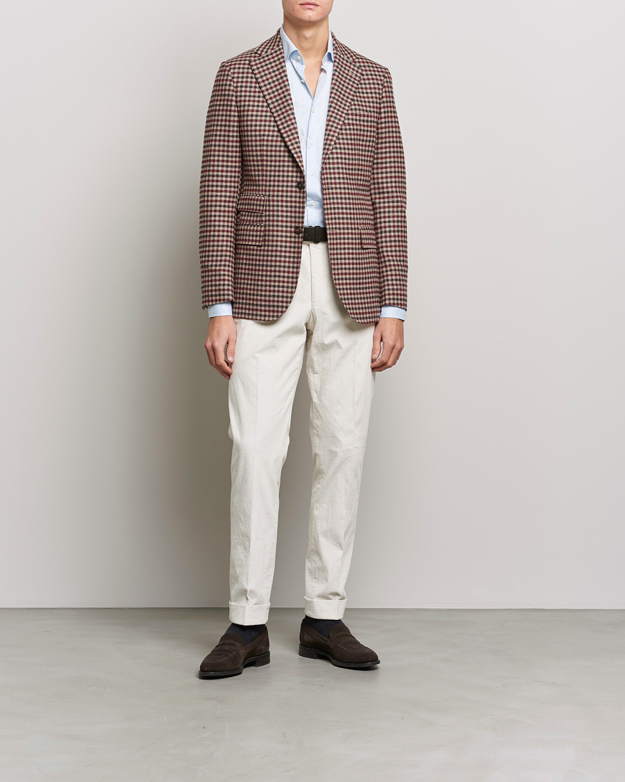 Mies | Housut | Morris Heritage | Jack Cord Trousers Off White