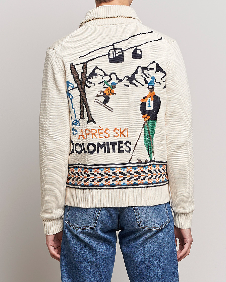 Mies | Puserot | Morris | Clyde Full Zip Cardigan Off White