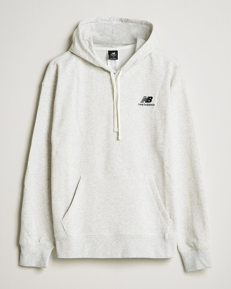 Mies | Puserot | New Balance | Essentials Hoodie Sea Salt Heather