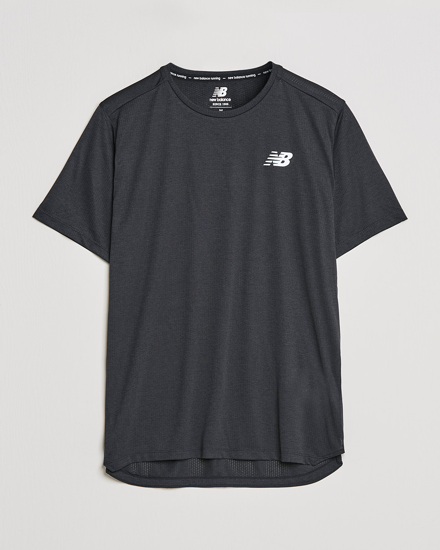 Mies | T-paidat | New Balance Running | Impact Run Short Sleeve T-Shirt Black