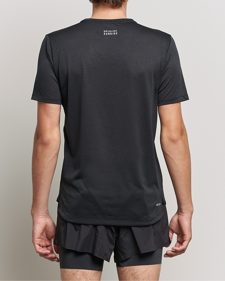 Mies | T-paidat | New Balance Running | Impact Run Short Sleeve T-Shirt Black