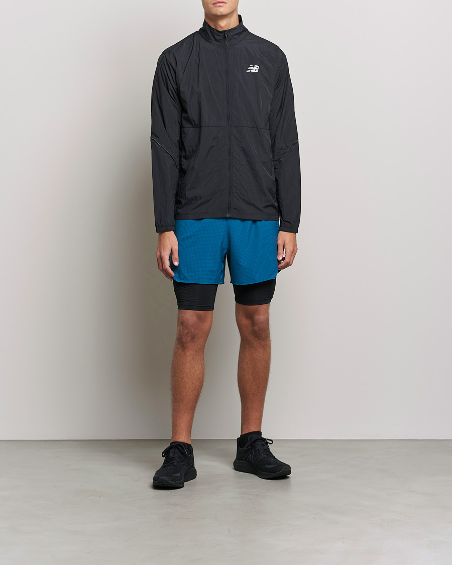 Mies | Takit | New Balance Running | Impact Run Jacket Black