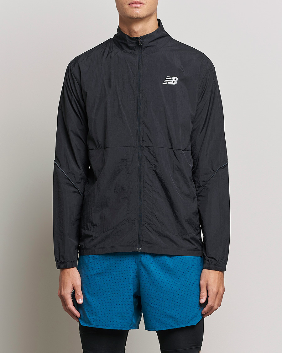 Mies | Takit | New Balance Running | Impact Run Jacket Black