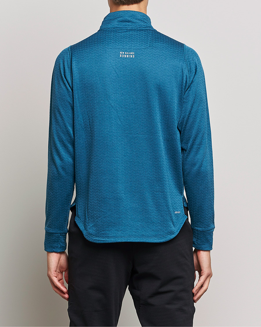 Mies | Puserot | New Balance Running | Heat Grid Half Zip Dark Moonstone