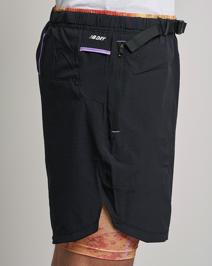 Mies | Shortsit | New Balance Running | All-Terrain 2-in-1 Shorts Electric Purple