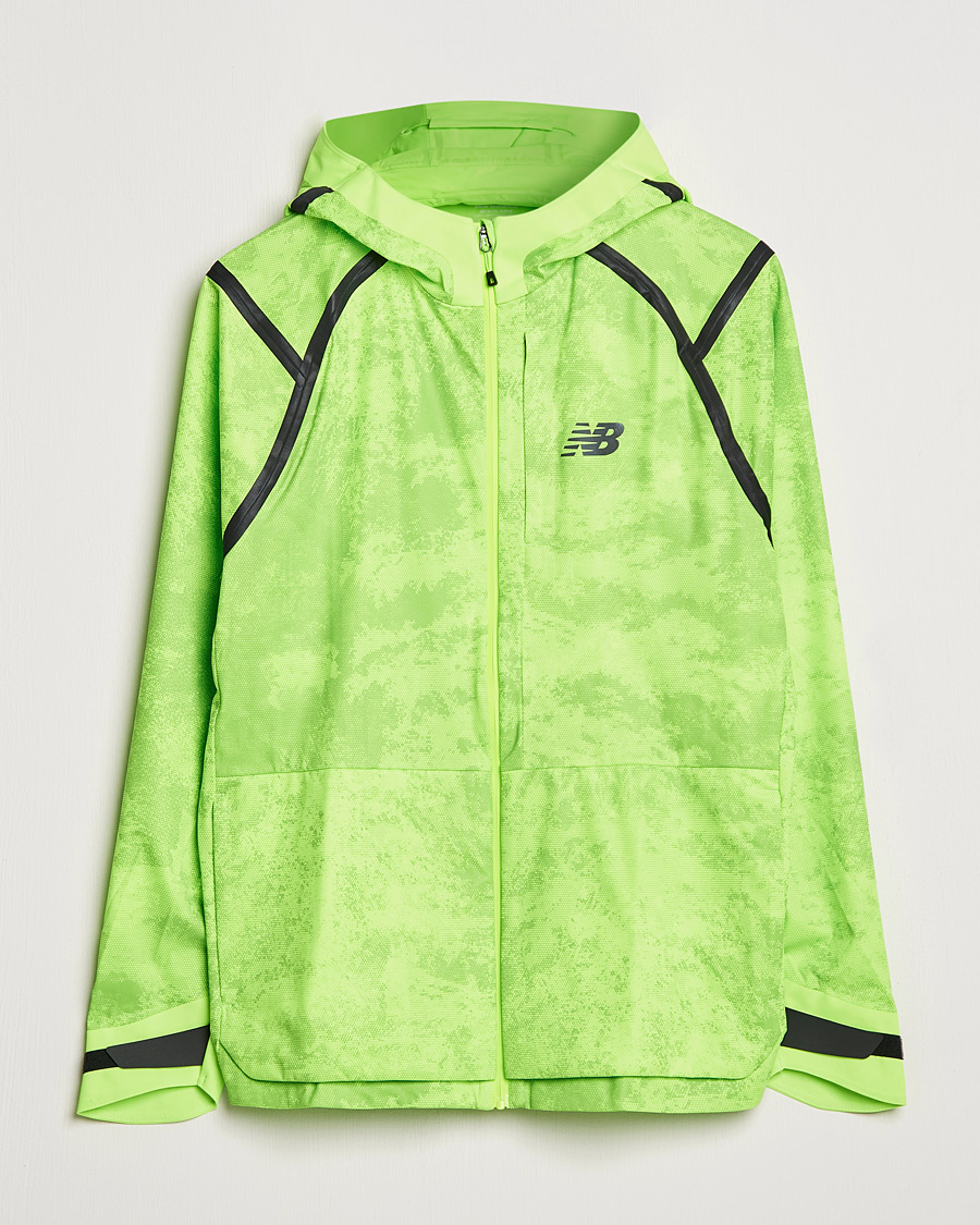 Mies | Takit | New Balance Running | All-Terrain Waterproof Jacket Pixel Green