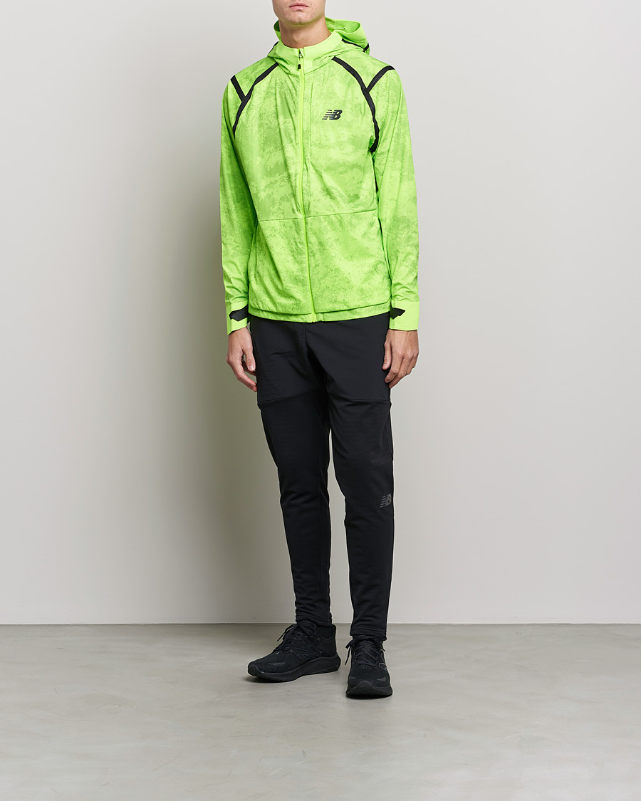 Mies |  | New Balance Running | All-Terrain Waterproof Jacket Pixel Green