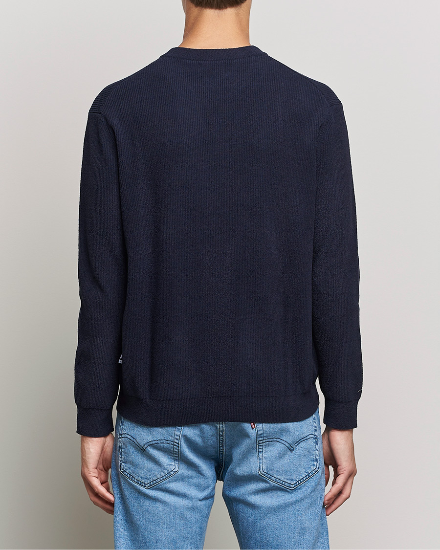 Mies | Puserot | NN07 | Danny Ribbed Knitted Sweater Navy