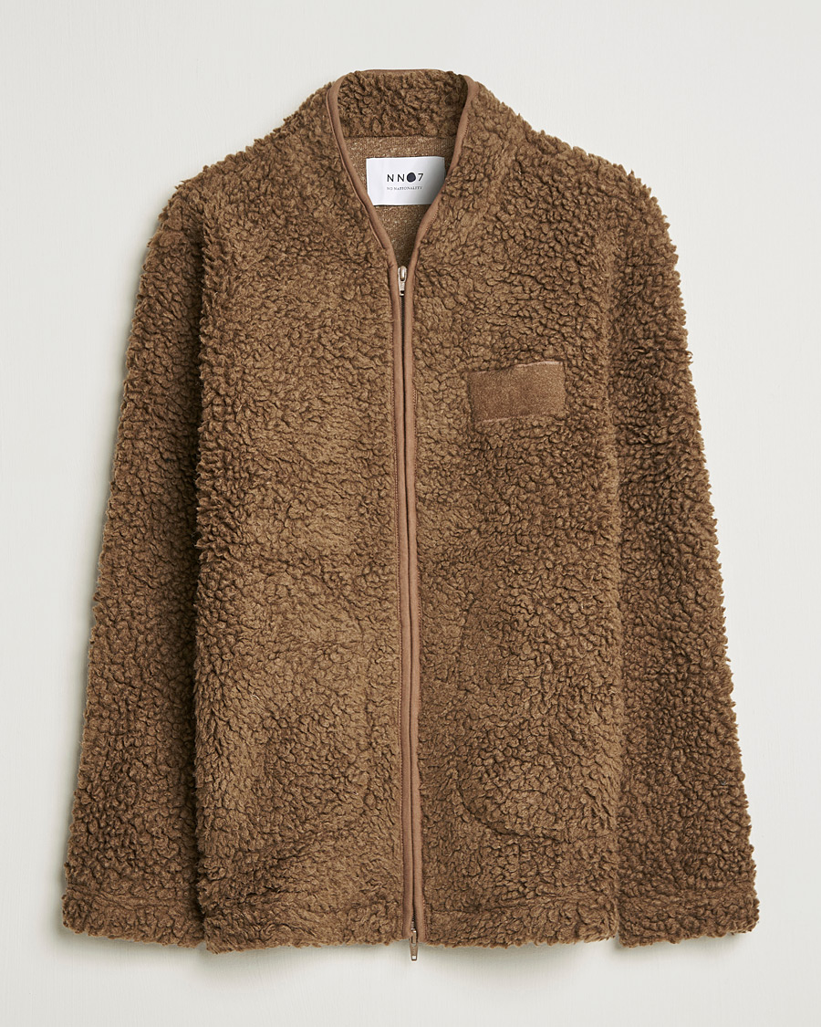 Mies | Puserot | NN07 | Morten Fleece Full Zip Pyramid