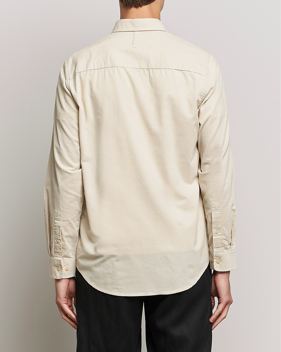 Mies | Kauluspaidat | NN07 | Arne Corduroy Shirt Ecru