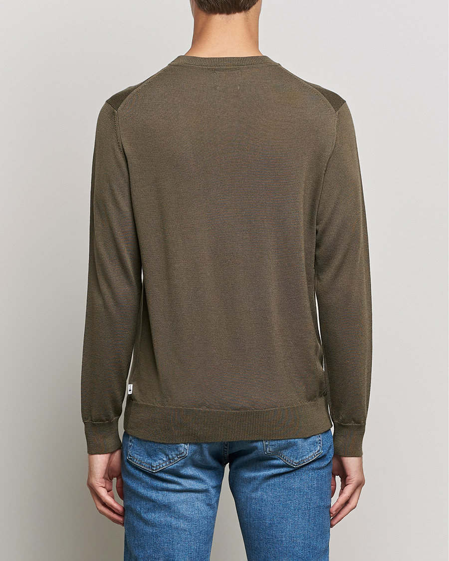 Mies | Puserot | NN07 | Ted Merino Crew Neck Pullover Pyramid