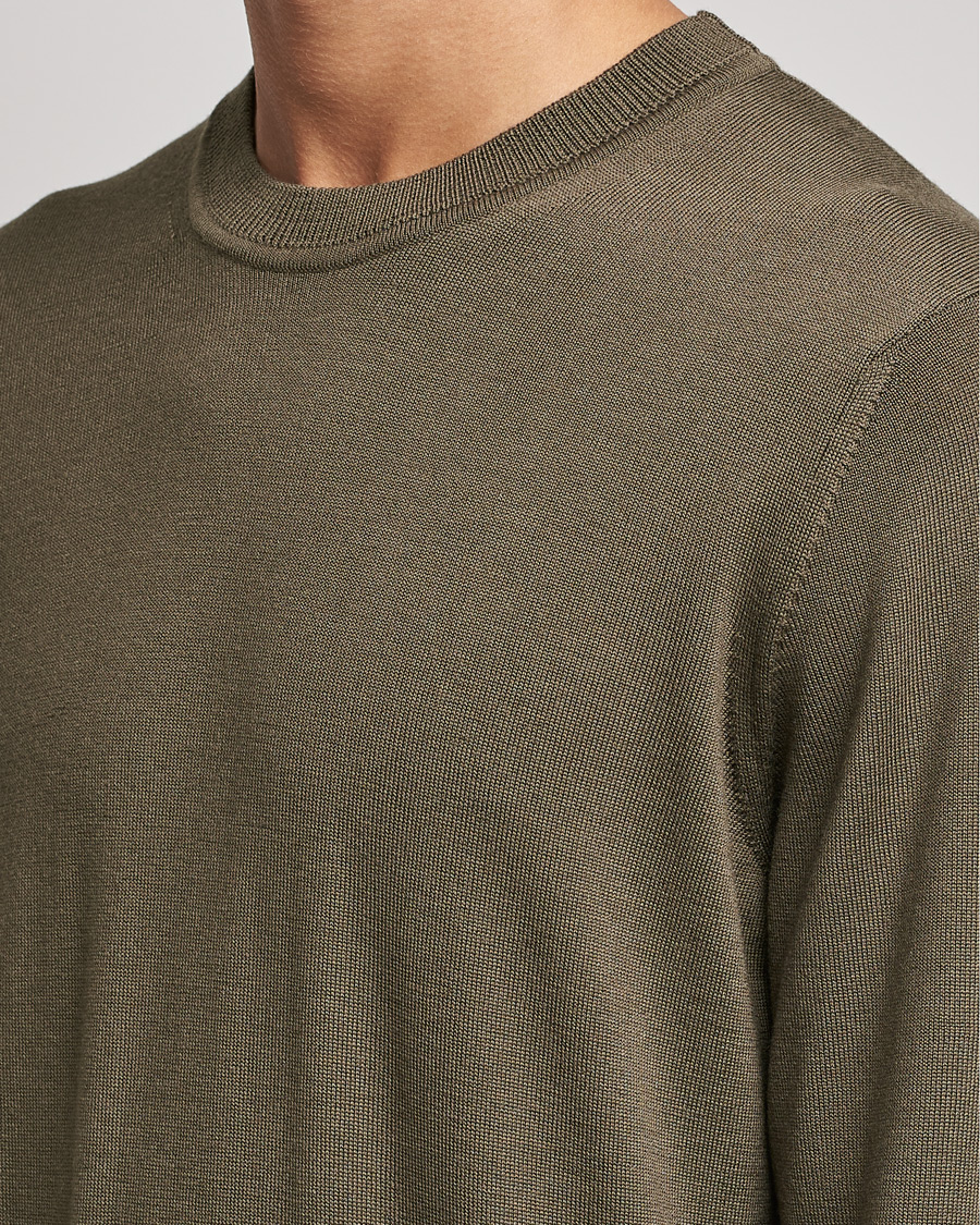 Mies | Puserot | NN07 | Ted Merino Crew Neck Pullover Pyramid