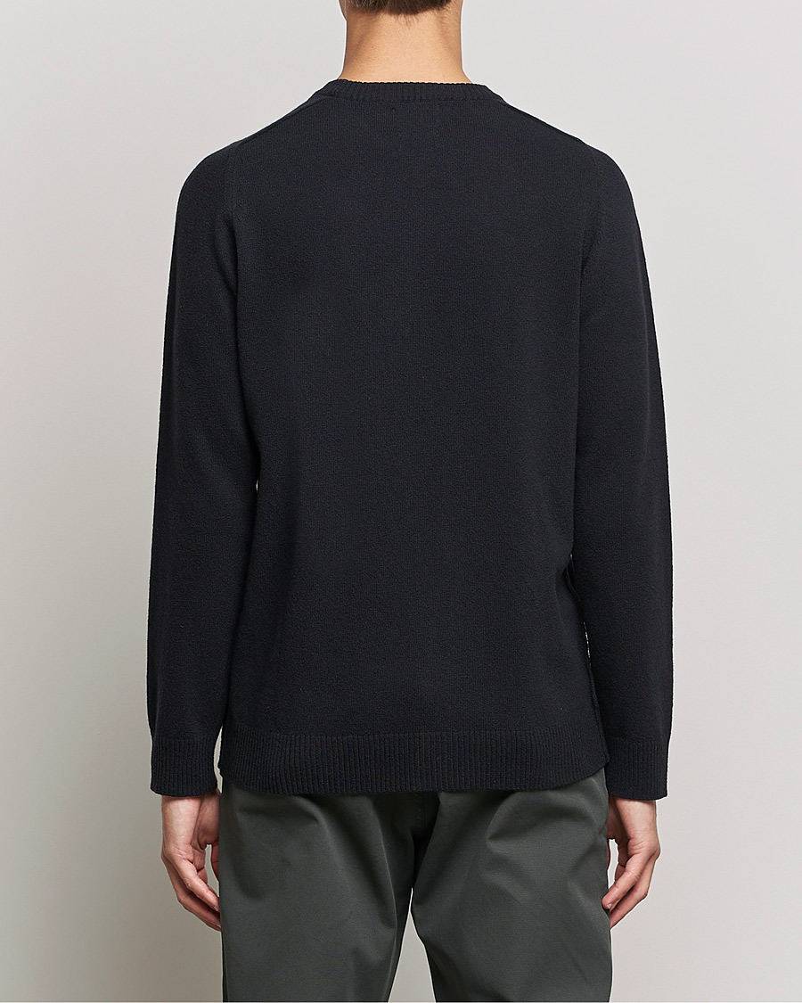 Mies | Puserot | NN07 | Edward Lambswool Crew Neck Pullover Black