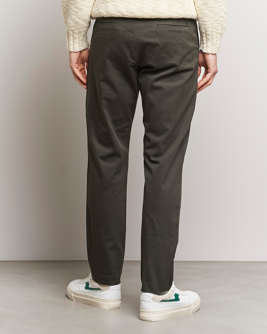 Mies | Housut | NN07 | Theo Regular Fit Stretch Chinos Dark Army