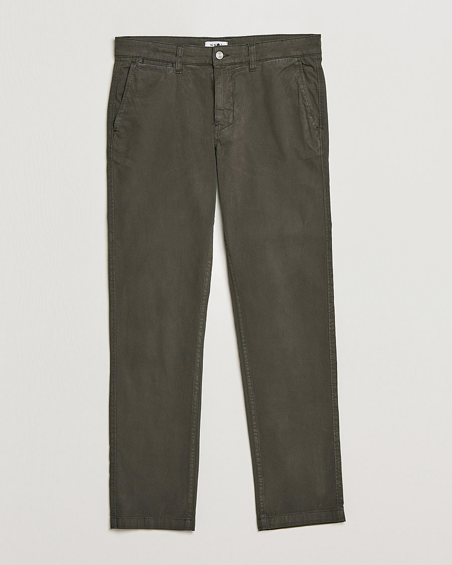 Mies | Housut | NN07 | Marco Slim Fit Stretch Chinos Dark Green